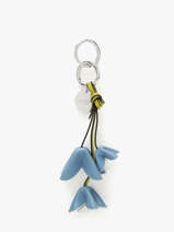 Bag Charm Tutti Fleuri Leder Lancel Blauw charms A14117